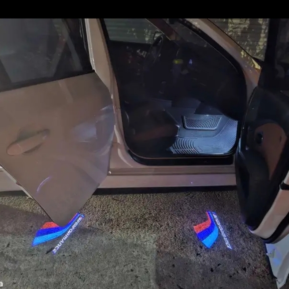 4 BMW performance car door projector lights plug and play - Picture 3 of 6